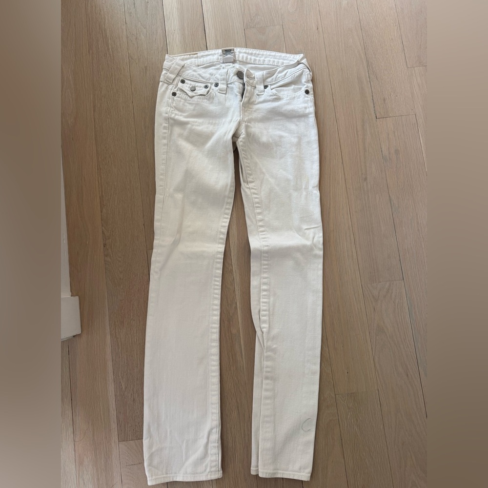 True Religion White Jeans